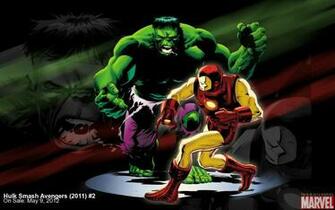 Hulk Smash Avengers Wallpaper