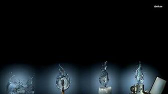 Water Flame Wallpaper Digital Art