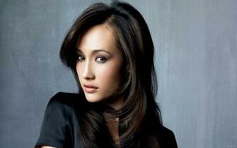 Maggie Q Beautiful Wallpaper Stock