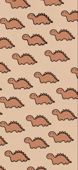 Aesthetic Dinosaur Wallpaper Cute Dino Neutrals
