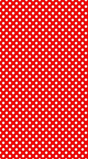 Red And White Polka Dot Background By Stampmakerlkj