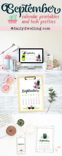 September Calendar Printables And Tech Pretties