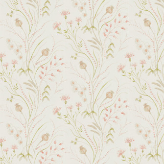 Summer Harvest By Sanderson Claret Olive Wallpaper