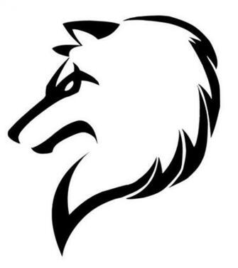 Tribal Wolf By Justatry2552