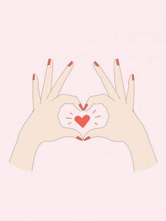 Hand Heart Desktop Phone And Tablet Wallpaper