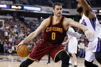 Sacramento Ca Usa Cleveland Cavaliers Forward Kevin Love