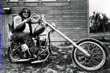 Harley Davidson Panhead Chopper Wallpaper