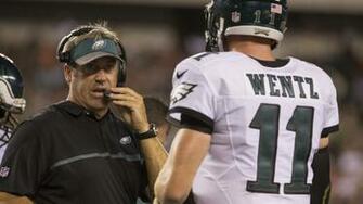 Carson Wentz Named Starting Qb For Week Vs Browns