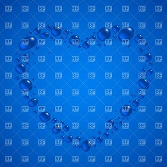 Heart Shaped Water Drops Background Background Textures