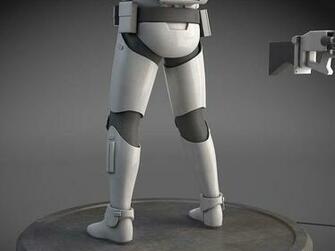 Star Wars First Order Stormtrooper Heavy 3d Model Rigged Max Obj