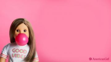 Virtual Background American Girl