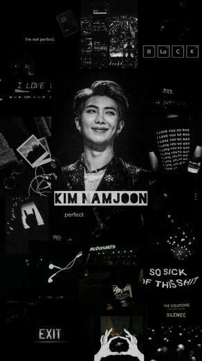 Lockscreen Kim Namjoon Uploaded By Mochiii On We Heart It