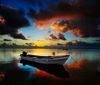 Romantic Sunset Screensaver Wallpaper