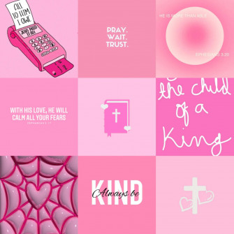 Pink Christian Wallpaper