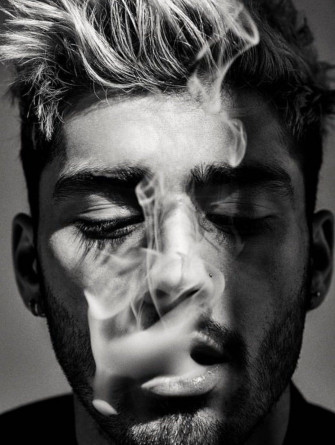 Zayn Malik Black And White Wallpaper