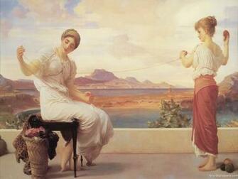 Classical Painting Print Art Wallpaper