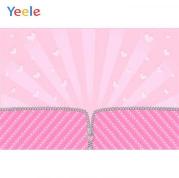 Yeele Pink Love Heart Zipper Baby Portrait Cloth Professional