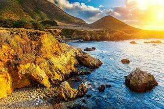 California Coast 4k Ultra HD Wallpaper Background Image