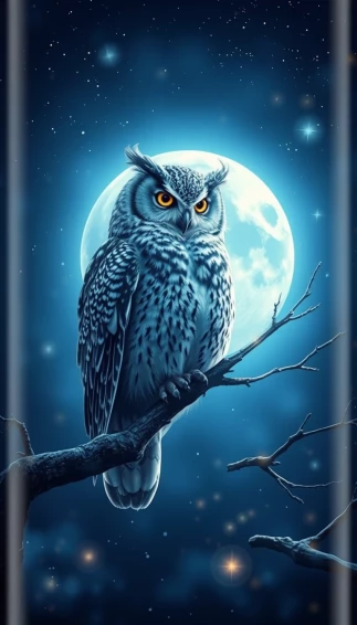 Owl Mobile Wallpaper