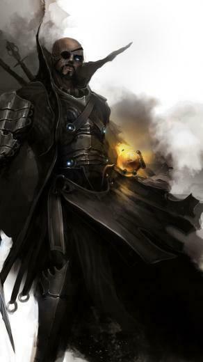 Medieval Avengers Wallpaper Nick Fury