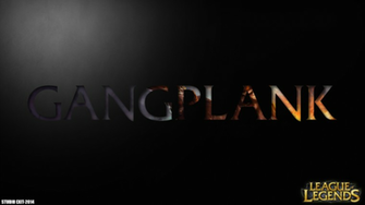 Wallpaper Gangplank League Of Legends By Black Adrac Star On