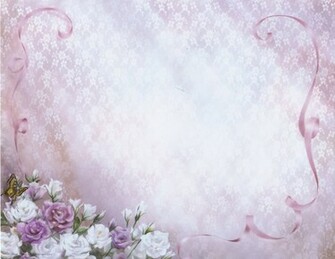Purple And Pink Floral Background Or Frame Photo By Frazay99