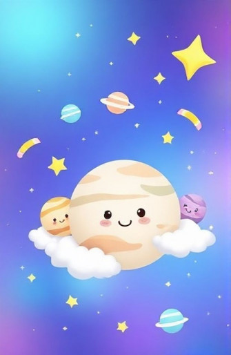 Cute Galaxy Wallpaper