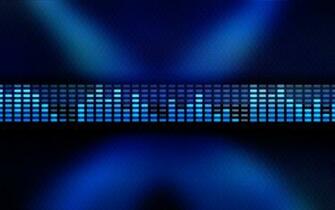 Blue Music Wallpaper