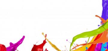 Splatter Paint Background Kids Life Studio