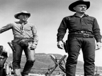 Yul Brynner Steve Mcqueen Vetor