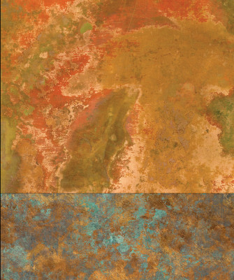 Bronze Copper Wallpaper Realistic Metal Design Milton King Eu