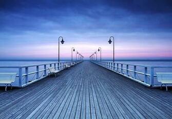Pier At The Seaside Wallpaper Inn Store