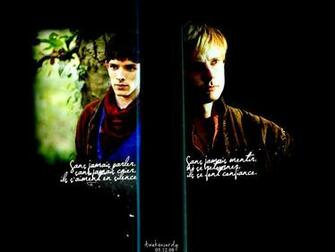 Merlin Arthur On Bbc Wallpaper