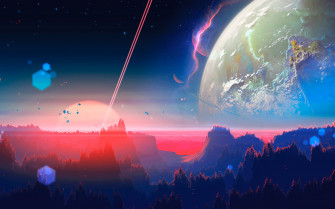 Outer Space 4k HD Wallpaper Image Photos