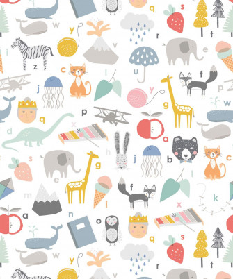 Abc Wallpaper Educational Kids Alphabet Milton King
