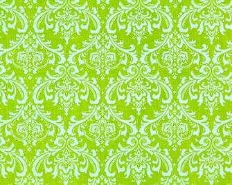 Lime Green White Damask Boy Baby Bedding Crib Sets