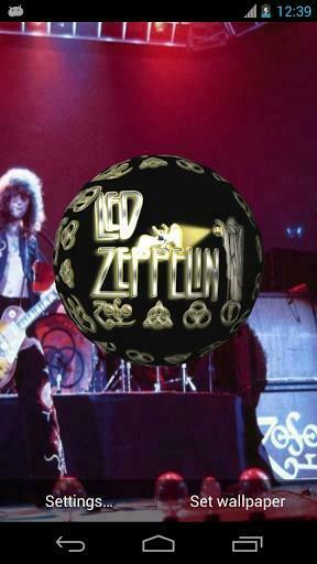 Bigger Led Zeppelin 3d Wallpaper For Android Screenshot
