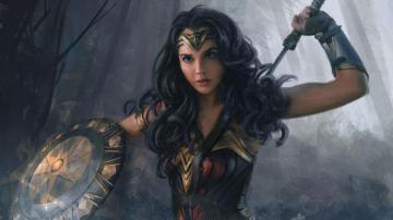 Desktop Wallpaper Fan Art Dc Comics Superhero Wonder Woman HD
