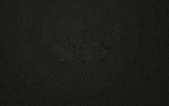 Caffeine Molecule Wallpaper By Coshkun