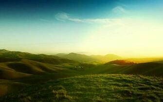 Grassy Hills Wallpaper