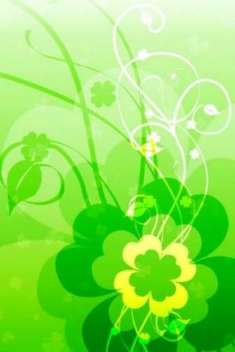 Shamrock Background For Powerpoint Presentations