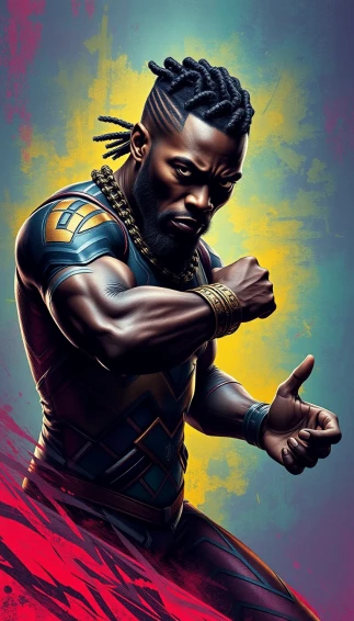 Killmonger Phone Wallpaper