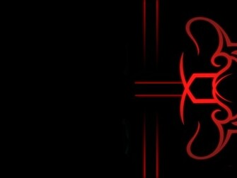 Red In Black Background Dark Roses Wallpaper