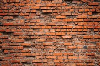 Old Red Brick Wall Mural Eazywallz