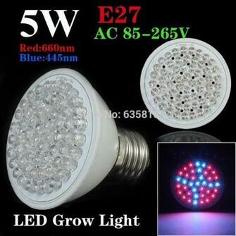 20blue Leds Led Plant Grow Light Bulb Lamp For Hydroponics Jpg