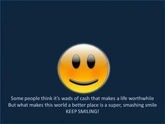 Keep Smiling Wallpaper