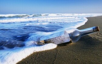 Love Message In The Bottle HD Wallpaper Romantic
