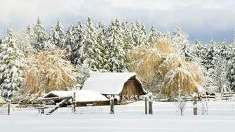 British Columbia Barn Victoria Wa Wallpaper