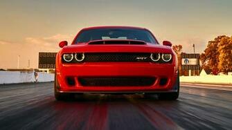 Dodge Challenger Black Wallpaper Image
