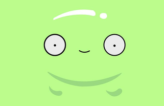 A Wallpaper That Shows Mooncake From The Series Final Space I Made